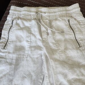 Athleta Linen Type Joggers